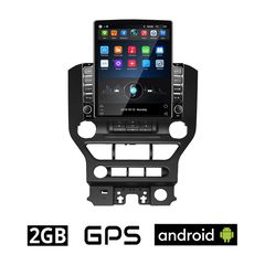 FORD MUSTANG (2015 - 2020) Android οθόνη αυτοκίνητου 2GB με GPS WI-FI (ηχοσύστημα αφής 9.7" ιντσών OEM Youtube Playstore MP3 USB Radio Bluetooth Mirrorlink εργοστασιακή, 4x60W, AUX)