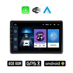 OPEL MOVANO (μετά το 2020) Android οθόνη αυτοκίνητου 4GB με Ελληνικό GPS WI-FI Apple Carplay Android Auto (ηχοσύστημα αφής 10" ιντσών OEM Youtube Playstore MP3 USB Radio Bluetooth Mirrorlink 4x60W εργ