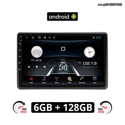 RENAULT MASTER (μετά το 2020) Android οθόνη αυτοκίνητου 6GB με GPS WI-FI (ηχοσύστημα αφής 10" ιντσών OEM Youtube Playstore MP3 USB Radio Bluetooth Mirrorlink εργοστασιακή, 4x60W, AUX)