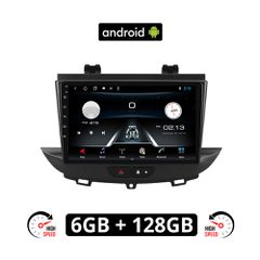 OPEL GRANDLAND (μετά το 2018) Android οθόνη αυτοκίνητου 6GB με GPS WI-FI (ηχοσύστημα αφής 9" ιντσών OEM Youtube Playstore MP3 USB Radio Bluetooth Mirrorlink εργοστασιακή, 4x60W, AUX)