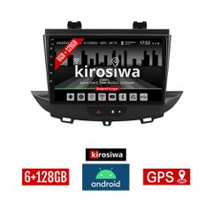 KIROSIWA 6+128GB OPEL CROSSLAND X (μετά το 2017) Android οθόνη αυτοκίνητου 6GB με GPS WI-FI (ηχοσύστημα αφής 9" ιντσών Youtube Playstore MP3 USB Radio Bluetooth Mirrorlink DSP Apple Carplay Android Au
