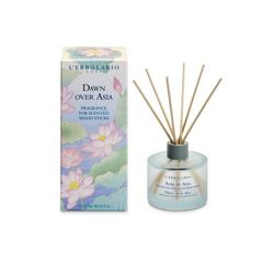 L  erbolario Alba in Asia Fragrance for Scented Wood Sticks 125ml Αρωματικό Χώρου με Ξύλινα Στικ