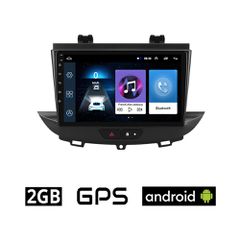 OPEL CROSSLAND X (μετά το 2017) Android οθόνη αυτοκίνητου 2GB με GPS WI-FI (ηχοσύστημα αφής 9" ιντσών OEM Youtube Playstore MP3 USB Radio Bluetooth Mirrorlink εργοστασιακή, 4x60W, AUX)