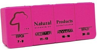 Natural Products Ημερήσια Θήκη Χαπιών 1τμχ