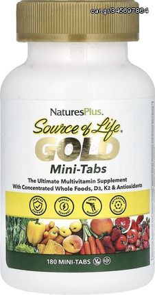 Nature s Plus Source of Life Gold 30 Tablets Πολυβιταμίνες