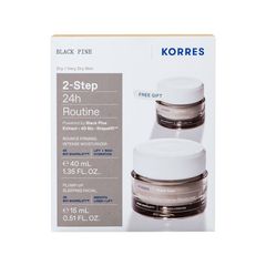 Korres Promo Black Pine Κρέμα Hμέρα για Ξηρές - Πολύ Ξηρές Επιδερμίδες 40ml & Δώρο Κρέμα Νύχτας για Σύσφιγξη & Lifting 15ml