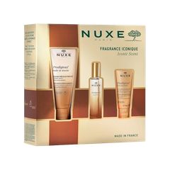 Nuxe Promo 2024 Fragrance Iconique Prodigieux Άρωμα 30ml &  Ενυδατικό Αφρόλουτρο 100ml & Ενυδατικό Γαλάκτωμα Σώματος 30ml