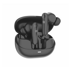 Ακουστικά Bluetooth Focus ANC με θήκη φόρτισης μαύρα