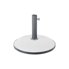 Βάση Ομπρέλας Zicko 35kg Τσιμεντένια Λευκή Φ50cm