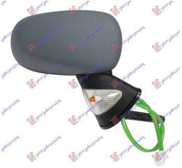 ΚΑΘΡΕΦΤΗΣ ΗΛ.ΘΕΡΜ.ΒΑΦ.(ΜΕ ΛΕΥΚΟ ΦΛΑΣ (CONVEX GLASS) για RENAULT MODUS 05-08 για RENAULT MODUS 05-08