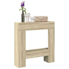 Πλαίσιο Τζακιού Sonoma Δρυς 81x18x82 εκ. από Επεξ. Ξύλο 854600