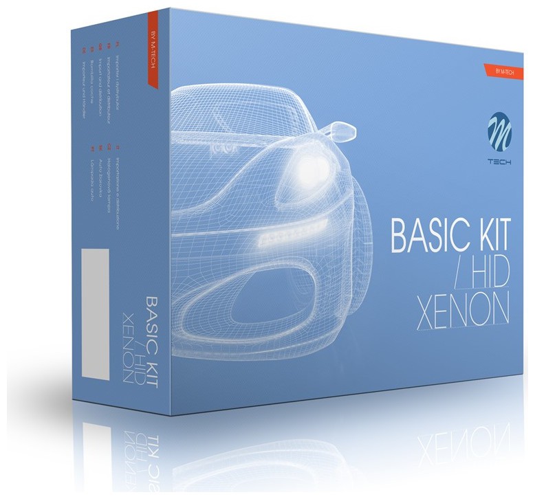 H3 12V 8.000K BASIC BALLAST KIT XENON M-TECH - 1 τεμ.