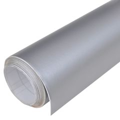 vidaXL Μεμβράνες Αυτοκινήτου 2 τεμ. Ασημί Ματ 100x150 εκ. & 50x150 εκ.-thumb-2
