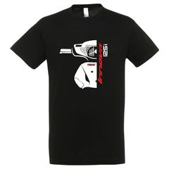 T-Shirt MotohouseTamias με μηχανάκι Honda Innova 125i μαύρη