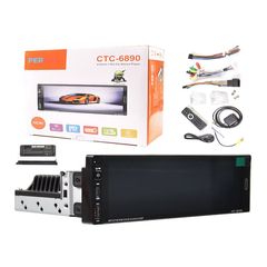 PerVoi οθόνη αυτοκινήτου 6.9" HD αφής 1DIN CTC-6890 - Car stereo player touch screen