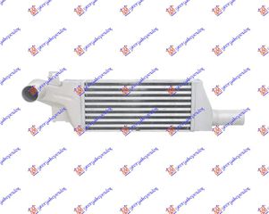 ΨΥΓΕΙΟ INTERCOOLER 1.7DTI 2001-2004 (277x138x50)Y17DT για OPEL COMBO 00-12 για OPEL COMBO 00-12