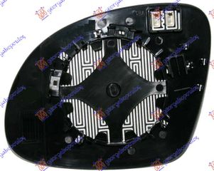 ΚΡΥΣΤΑΛΛΟ ΚΑΘΡΕΦΤΗ ΘΕΡΜΑΙΝΟΜΕΝΟ (CONVEX GLASS) για SEAT ALHABRA 10- για SEAT ALHABRA 10-