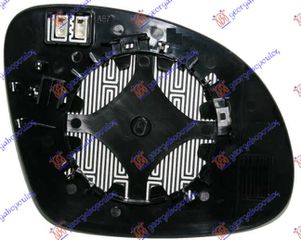 ΚΡΥΣΤΑΛΛΟ ΚΑΘΡΕΦΤΗ ΘΕΡΜΑΙΝΟΜΕΝΟ (CONVEX GLASS) για SEAT ALHABRA 10- για SEAT ALHABRA 10-