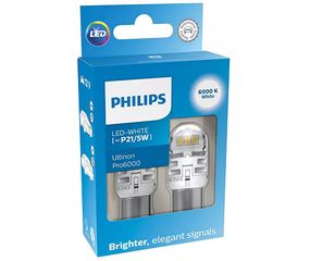 Λάμπες Philips P21/5W Ultinon Pro6000 6000K 12V 11499CU60X2