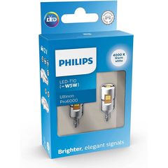 Λάμπες Philips T10 Ultinon Pro6000 4000K 12V 11961WU60X2