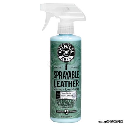 Chemical Guys Sprayable Leather Καθαριστικό  & Συντηρητικό Δερμάτων 473ml SPI_103_16