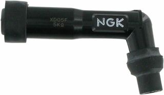 ---Κλειστά έως 21/8/2026--- NGK πίπα μπουζί Angled 8072 μαύρο Τεμάχιο