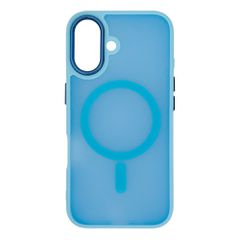 Magnetic Collection MagSafe case for iPhone 16 - light blue-thumb-0