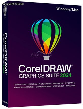 CorelDRAW Graphics Suite 2024 Full Version for Windows & MAC - Lifetime - Multilingual - Ηλεκτρονική Άδεια