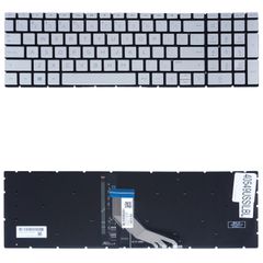 Πληκτρολόγιο Laptop HP Pavilion Gaming 15-ec2000nv - Product number : 3E3B7EA L72217-15 SILVER KEYBOARD US WITH BACKLIT (Κωδ.40549USSILBL)