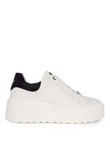 ΓΥΝΑΙΚΑ  SEVEN SNEAKERS ΓΥΝΑΙΚΕΙΑ 442-19R T119R442365605 WHITE/BLACK SNAKE