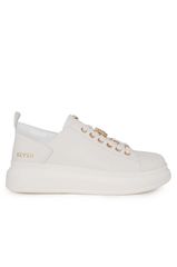 ΓΥΝΑΙΚΑ  SEVEN SNEAKERS ΓΥΝΑΙΚΕΙΑ 225-19R T119R225235P07 WHITE (STRASS ON LACES)