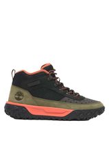 ΑΝΔΡΑΣ  TIMBERLAND ΜΠΟΤΑΚΙΑ ΑΝΔΡΙΚΑ CASUAL A6CW1 GREENSTRIDE MOTION 6 MID LACE HKR BOOT BLACK W MEDIUM GREEN