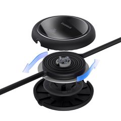 Baseus Free2Pull Cable Retractable USB-C / Lightning 20W 1m - Black-thumb-3