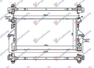 ΨΥΓΕΙΟ ΝΕΡΟΥ 2.0 BlueHDi ΠΕΤΡΕΛΑΙΟ ΜΗΧΑΝΙΚΟ (780x390x32) για PEUGEOT BOXER 14- για PEUGEOT BOXER 14-