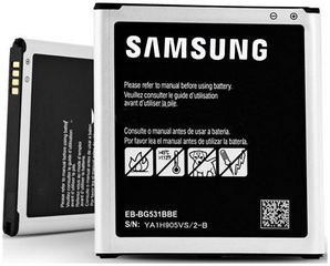 Γνήσια Original Samsung G531 Galaxy Grand Prime, Samsung J320 Galaxy J3 2016, Samsung J500 Galaxy J5 EB-BG531BBE EB-BG530BBE Battery Μπαταρία Li-Ion 2600mAh (Bulk) GH43-04372A (Service Pack By Samsung