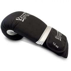Πυγμαχικά Γάντια Olympus SPARX Black/Silver-thumb-2