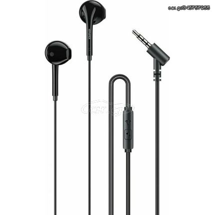 AWEI PC7 IN-EAR HANDSFREE ΜΕ ΒΥΣΜΑ 3.5MM ΜΑΥΡΟ