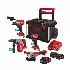 MILWAUKEE M18 FUEL ONEPP4C3-553P POWER PACKOUT SET ( 3990947 )