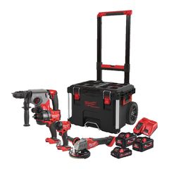 MILWAUKEE M18 FUEL FPP4E-555T POWER PACKOUT SET ( 4933492530 )