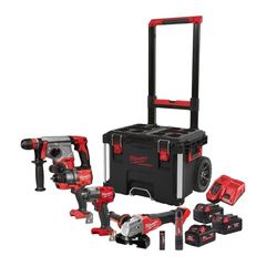 MILWAUKEE M18 FUEL FPP4D-555T POWER PACKOUT SET ( 4933492520 )