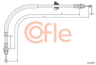 ΣΥΡΜΑ ΧΕΙΡΟΦΡΕΝΟΥ FORD TRANSIT 00-06