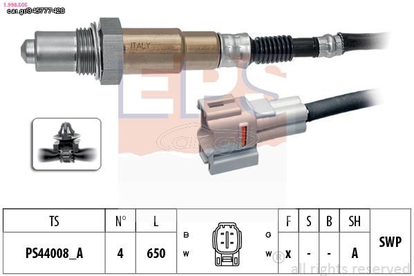 ΑΙΣΘΗΤΗΡΑΣ L 4ΦΙΣ L590 AGILA-SPLASH 1.0