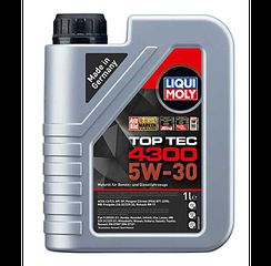 LIQUI MOLY 5W-30 TOP TEC 4300 ACEA C2/C3 Συνθετικό, 1L Λάδι Κινητήρα