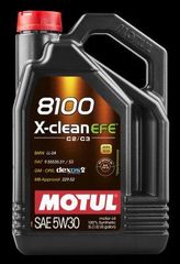 MOTUL 5W-30 8100 X-CLEAN EFE C2/C3,  5L Λάδι κινητήρα