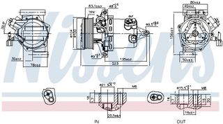 ΚΟΜΠΡΕΣΕΡ A/C-NISSAN JUKE(F15) 1.6 13-