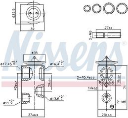 ΒΑΛΒΙΔΑ ΕΚΤΟΝΩΣΗΣ ΨΥΚΤΙΚΟΥ-FORD FIESTA VI(CB1) 1.25 08-
