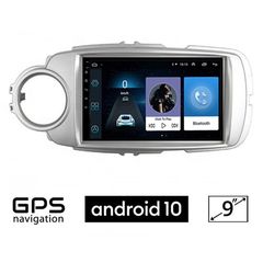 Εργοστασιακή οθόνη OEM android 10 toyota yaris 2gb ram ελληνικό μενού gps mirror link bluethooth-thumb-2