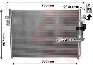 ΨΥΓΕΙΟ A/C-NISSAN NAVARA(D40) 3.0 DCI 10-
