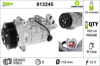 Συμπιεστής, συστ. κλιματισμού VALEO CORE-FLEX
