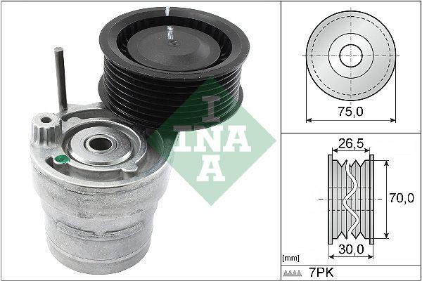 Τεντωτήρας ιμάντα, ιμάντας poly-